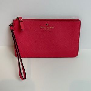 Kate Spade Coral Wristlet